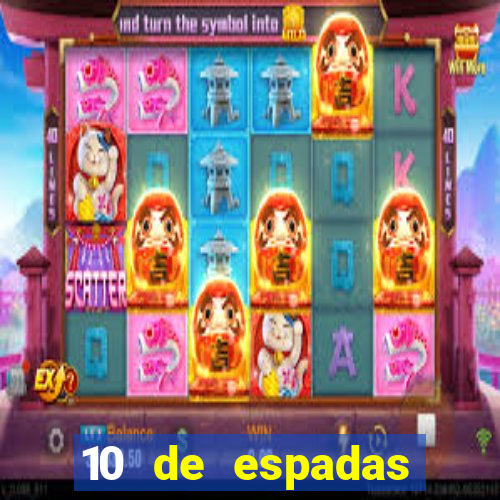 10 de espadas tarot amor